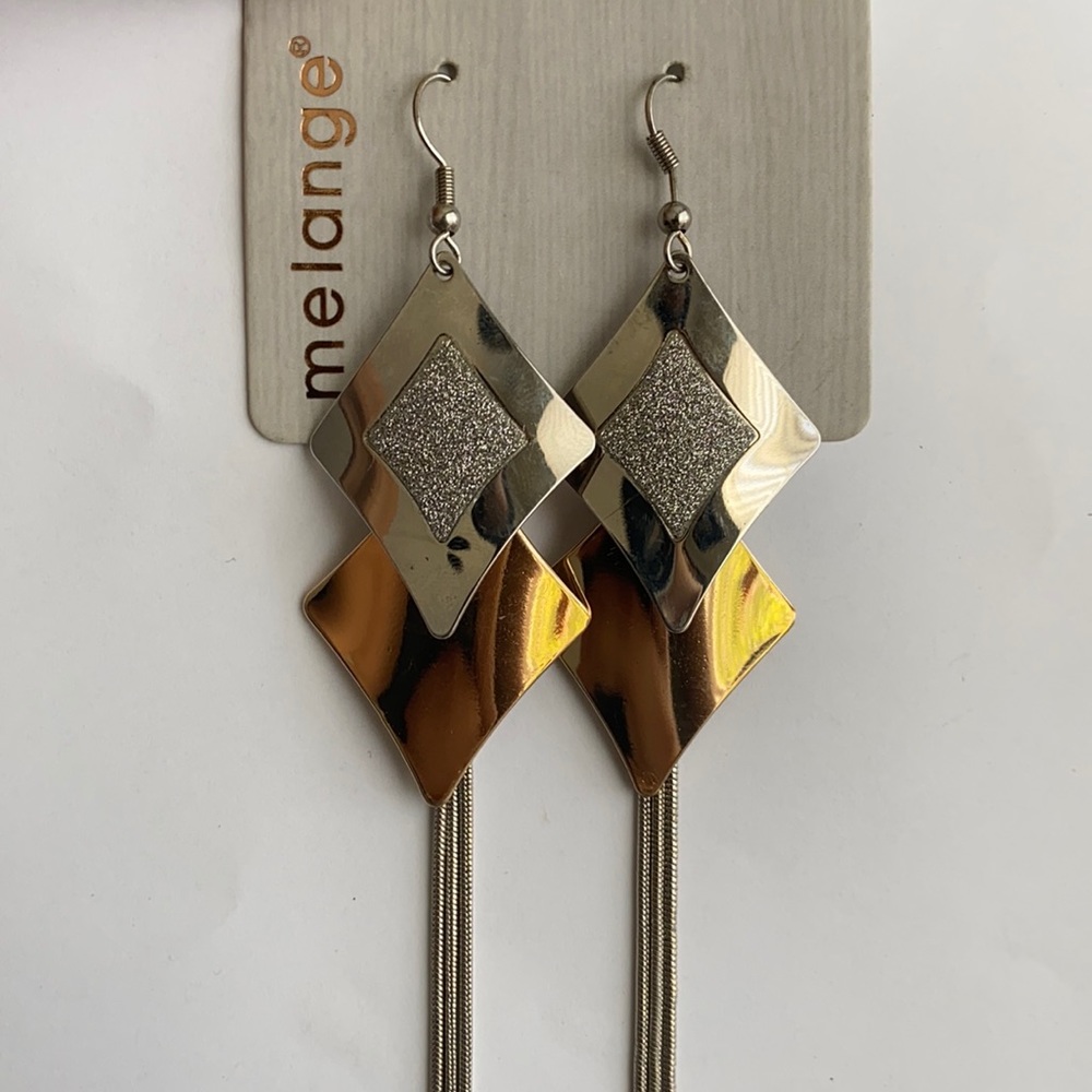 Lightweight Long Danglers (Silver + Gold)